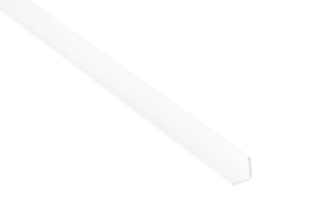 Profil końcowy "L" mały 2400x15x12mm - BIAŁY