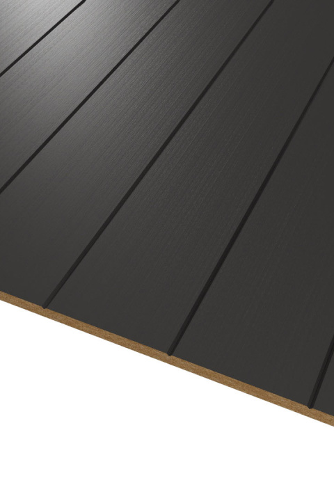 Panel ścienny Huntonit Faspanel 6 Bord 2390mm Matt Black Panel ścienny Huntonit Faspanel 6 Bord 2390mm Matt Black