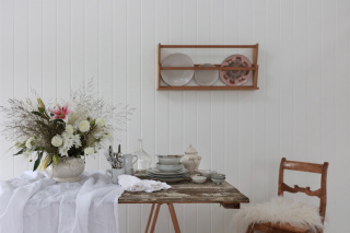 Panel ścienny Huntonit Skygge 2390mm Brilliant White