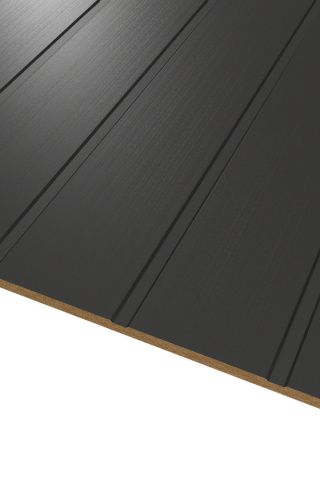 Panel ścienny Huntonit Skygge 2390mm Matt Black