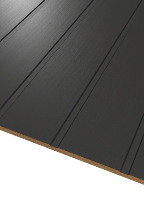 Panel ścienny Huntonit Skygge 2390mm Matt Black