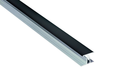 Profil łączący, dwuczęściowy 2400mm - CZARNY Profil łączący, dwuczęściowy 2400mm - CZARNY