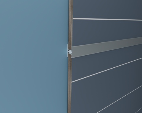 Profil łączący, dwuczęściowy 2400mm - ALU Profil łączący, dwuczęściowy 2400mm - ALU