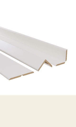 Profil uniwersalny Huntonit 2400x56x3,5mm White