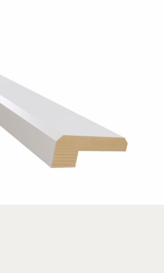 Profil zakończeniowy Huntonit 2200x21x60 White