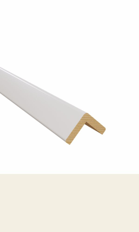 Profil zewnętrzny sosnowy Huntonit 2700x28x28 White Profil zewnętrzny sosnowy Huntonit 2700x28x28 White